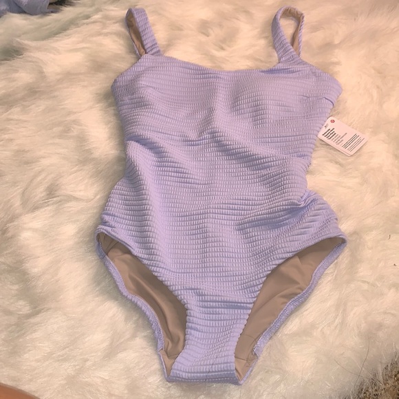 lululemon athletica Other - Lululemon Waterside square neck one pc smocked